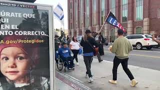 United for Israel full short march video at USC by Mary Cummins Angeles California May8 2024