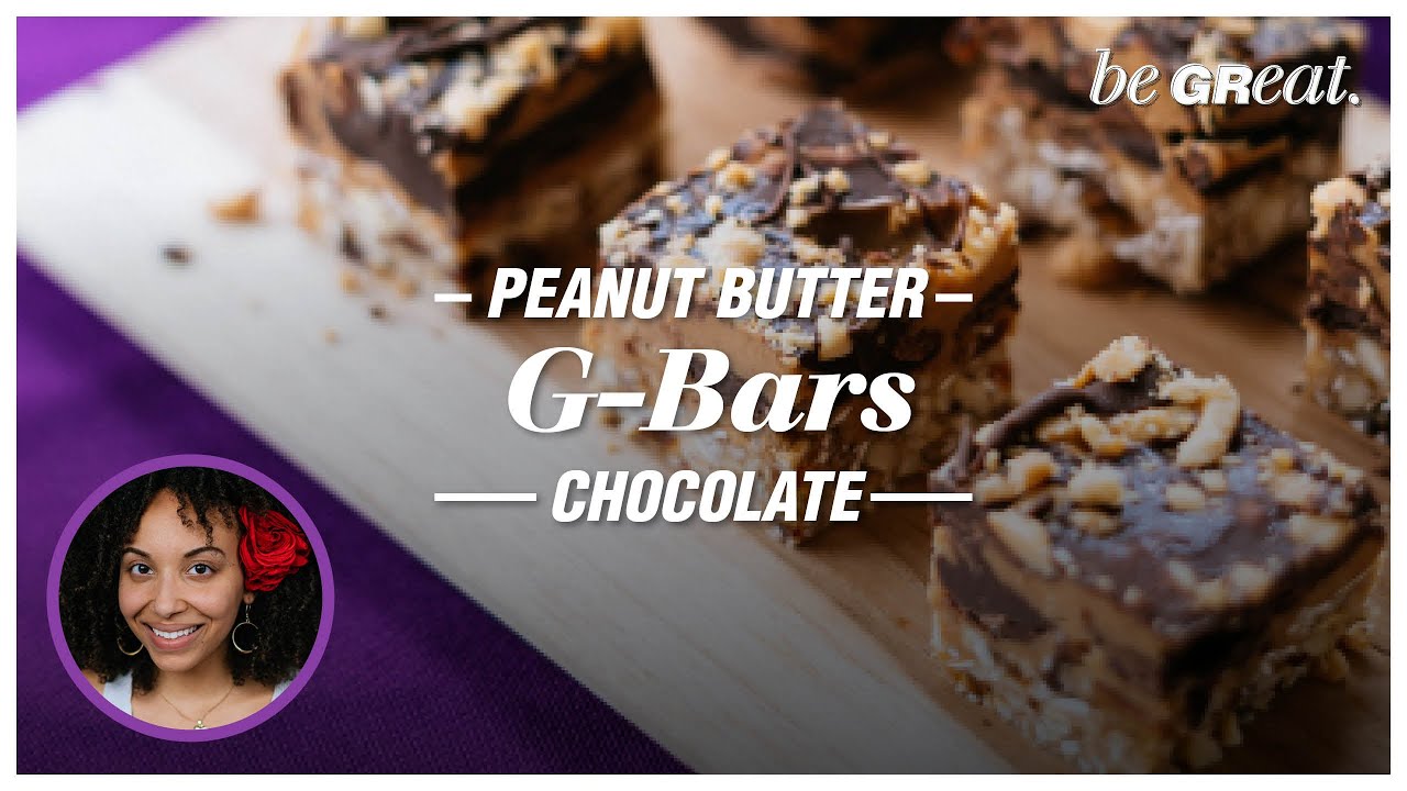 Peanut Butter and Chocolate GBars Recipe The Colorful Home Cooking