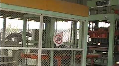 QT6-15 automatic hydraulic cement hollow block brick production line interlock paver brick making