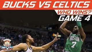 Boston Celtics vs Milwaukee Bucks | Game 4 | Who will win ? | Hoops N Brews