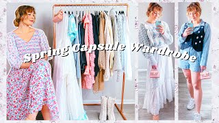 MY SPRING CAPSULE WARDROBE | 5 STEP SPRING CAPSULE WARDROBE 2021 | A SIMPLE CAPSULE WARDROBE