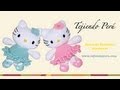 Hello Kitty tejida a crochet (amigurumi)  Parte 4: piernas