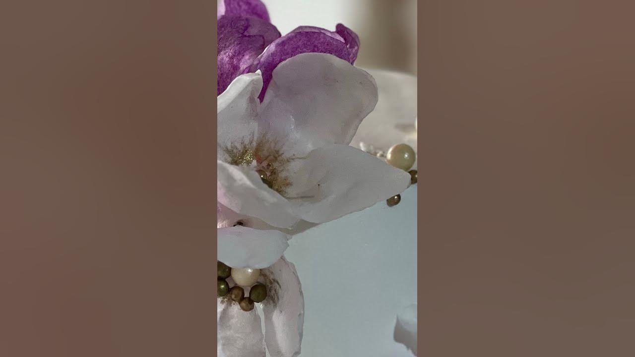 Wafer paper flowers tutorial YouTube
