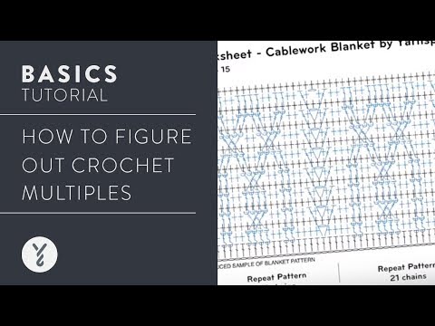 Video: How To Figure Out Crochet Patterns