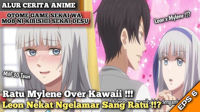 Info》⁣⁣⁣ Anime Otome Game Sekai wa Mob ni Kibishii Sekai desu