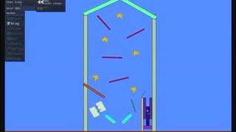 Phun Physics Sandbox Working Pinball Machine