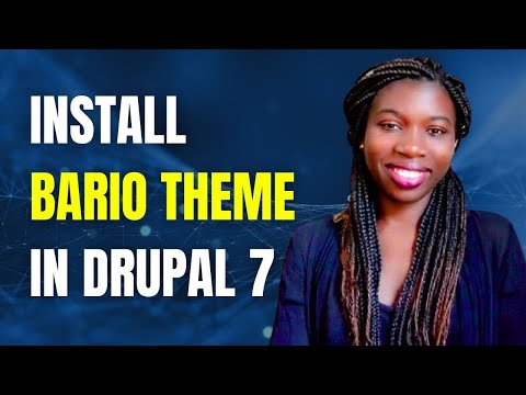 How to install Bootstrap barrio theme in Drupal 7 | Drupal 7 Tutorial - 004