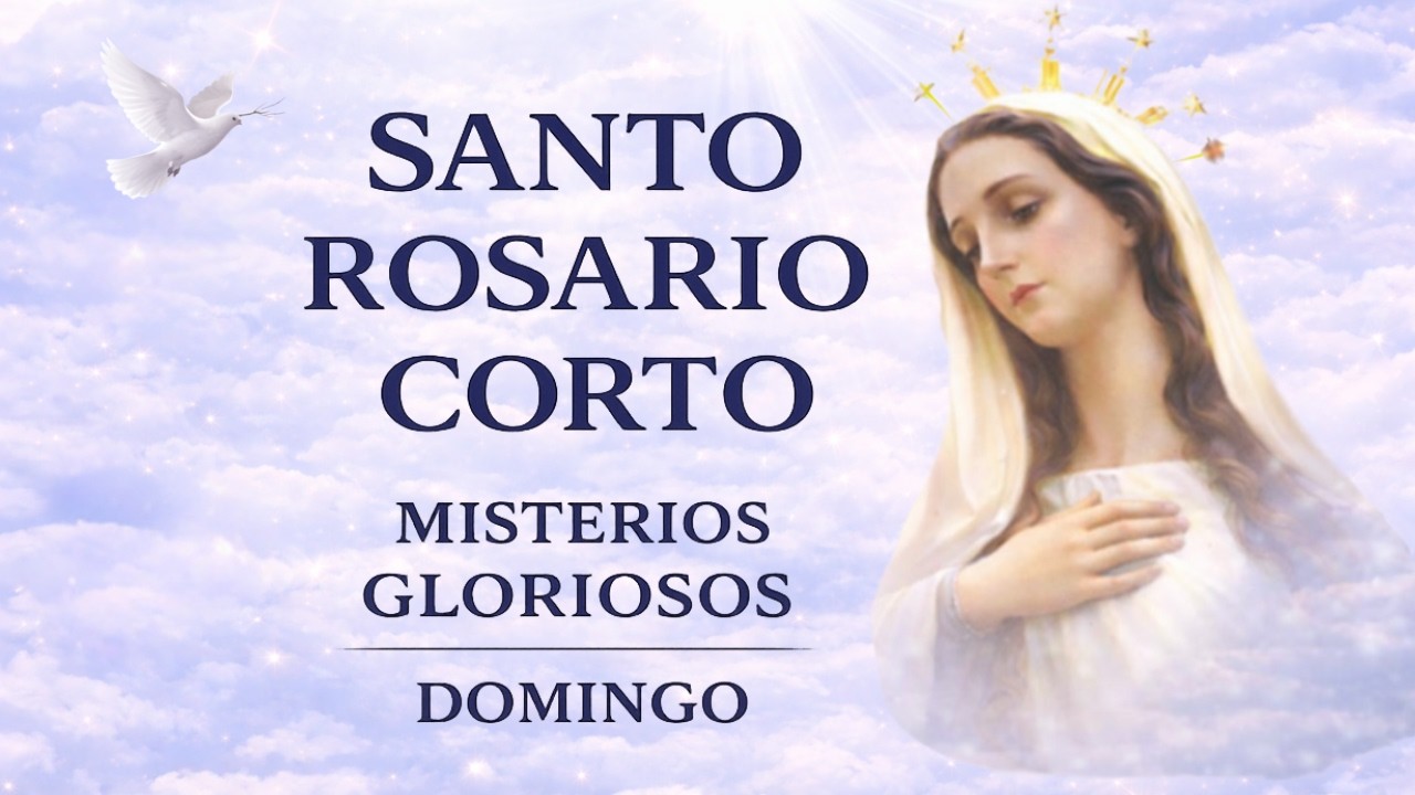 🌹 Santo Rosario de Hoy | Misterios Gloriosos | Domingo 8 de Marzo de 2026