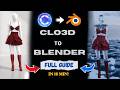 Clo3D to Blender: The Perfect Workflow for Realistic Renders