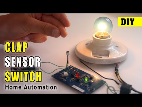 DIY Clap sensor switch - Home Automation Clap Detector | Electronics DIY
