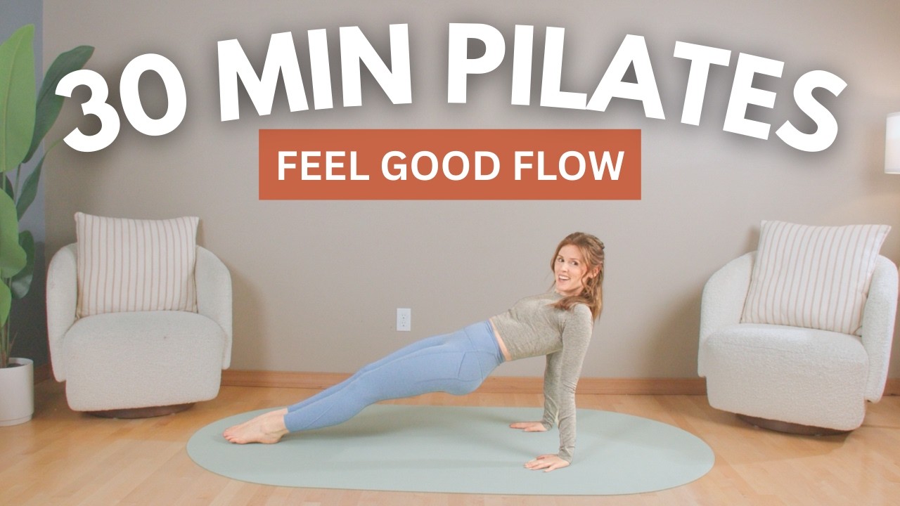 FULL BODY PILATES WORKOUT | 30 Minutes No Equipment - YouTube