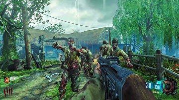 BLACK OPS 3 ZOMBIES: SHI NO NUMA GAMEPLAY! (NO COMMENTARY)