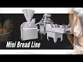 Want to make bread at your bakery we have an automatic mini bread line for you