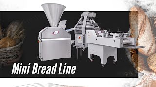 Want To Make Bread At Your Bakery? We Have An Automatic Mini Bread Line For You