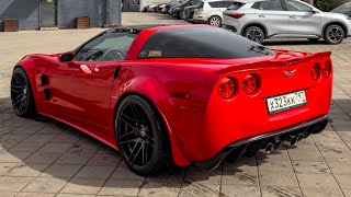 Chevrolet Corvette LIMMA завершение обкатки / Ночная Москва / Сходка на минке