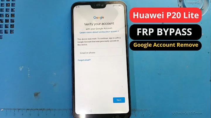 Huawei P20 Lite FRP Bypass | Google Account Remove | Without PC - New Soution