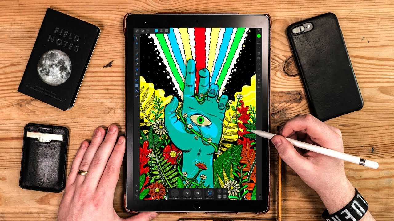 A DESIGNERS Review Affinity Designer on iPad Pro 2022 