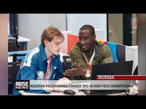 RUSSIA: NIGERIAN PROGRAMMER FINISHES SECOND IN HIGH-TECH CHAMPIONSHIP