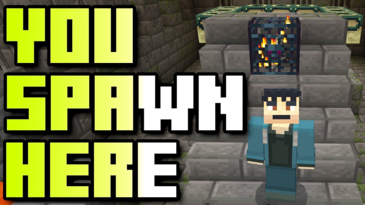 Minecraft Bedrock 🌎 SPAWN IN THE STRONGHOLD SEED 🗺️ MCPE,Xbox,PS4