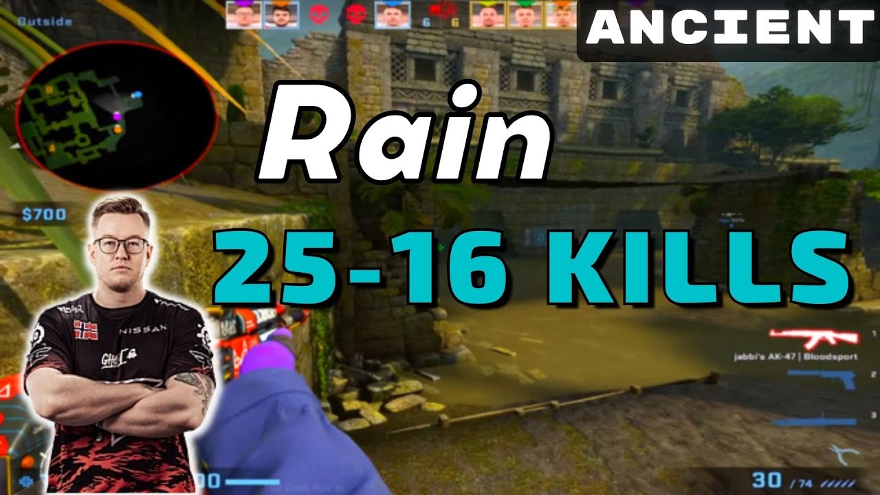 CSGO POV Faze Rain (25-16) vs Heroic (Ancient) 𝙒𝙞𝙣 (16-14) @ 𝘽𝙇𝘼𝙎𝙏 ...