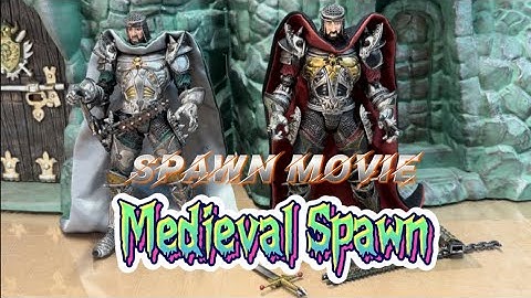 Medieval Spawn from the Spawn movie Cogliostro Y2K
