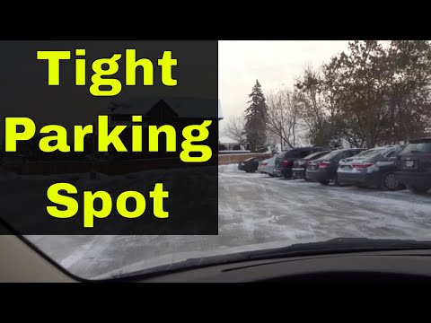 How To Reverse Into A Tight Parking Spot-Driving Lesson