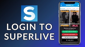 How to Login to SuperLive? 2024 (Quick & Easy) | SuperLive App