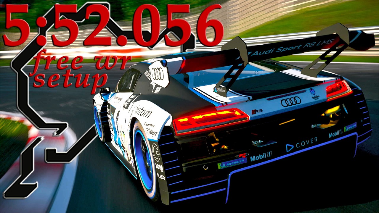 2019 Audi Gr.3 - 5:52.056 Nordschleife Lap & Setup (MR Gr.3 World Record)