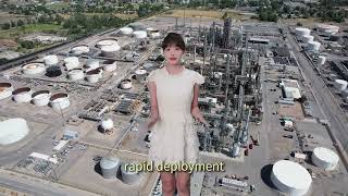 Pilot-Scale Unit Waste Gas Incineration Flare