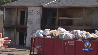 Fire that destroyed apartment complex under construction was set, officials say