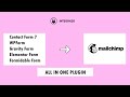 WordPress Forms to Mailchimp Integration | Contact Form 7, WPForms, Elementor, and More