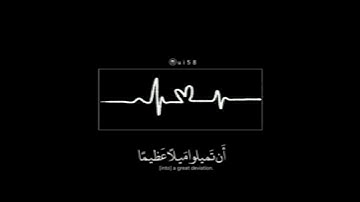حالات واتس اب دينية قرآن كريم بصوت جميل جداً 🍃🌹