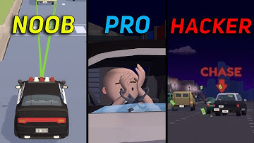 NOOB vs PRO vs HACKER - Traffic Cop 3D