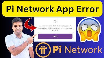 Pi Network Error Occurred|| Pi Mining App Error|| Pi Network App Error|| Dhruv Kumar Yadav