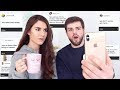 Reacting to your ASSUMPTIONS about our RELATIONSHIP