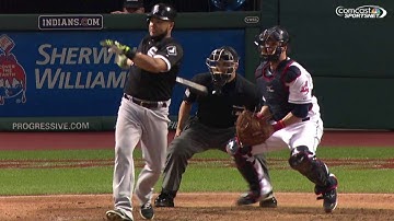 CWS@CLE: Melky plates two runs on a double to right