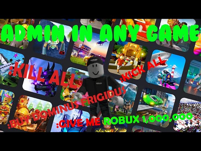 How To Get Admin On Any Game On Roblox Available On Mobile Youtube - how to get admin in any roblox game no downloads