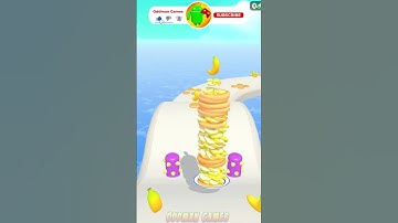 Pancake Stack Run #1 #Shorts #Viral #Funny