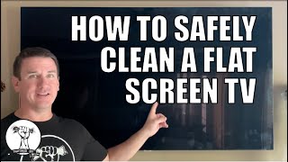 How to Clean A Flat Screen TV Safely  LCD LED OLED QLED