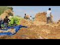 Dashmesh Paddy Thresher Machine &amp; Dhan Mora Thresher,Engine RPM 750,Tractor Video,Thresher Videos