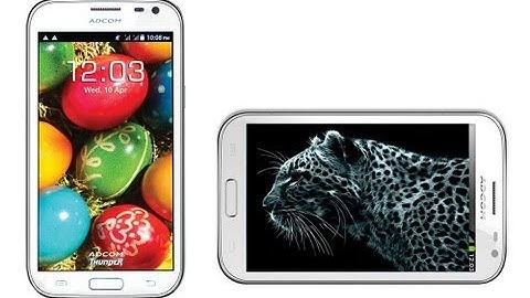 ADCOM Thunder A-530 - dual-core processor with Android  4.1 Jelly Bean Operating system