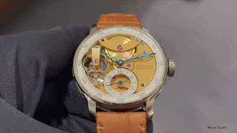 Ferdinand Berthoud Chronomètre FB 3SPC hands-on and wrist-roll