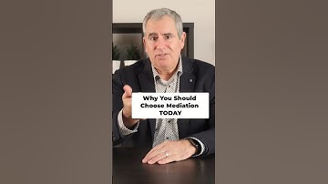 Why You Should Choose Mediation TODAY