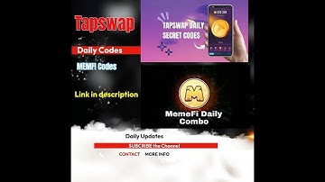 tapswap all cinema codes facebook ads tutorial memfi codes daily