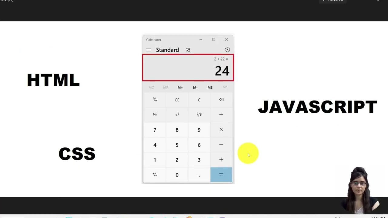 JavaScript Calculator StepByStep xRay Pixy YouTube