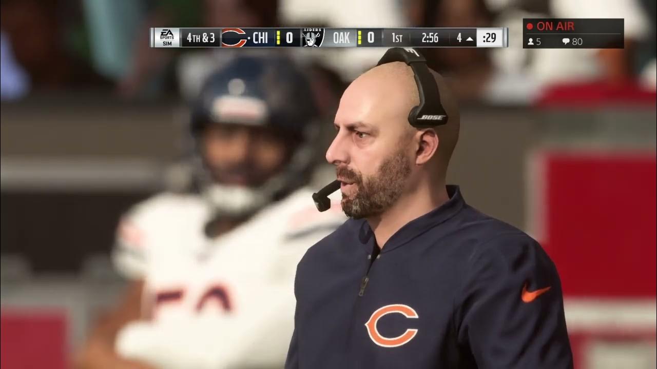 Highlight NFL S30 W9 Chicago Bears (44) at Oakland Raiders (62) FOX