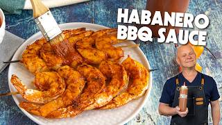 Spicy Honey Habanero BBQ Sauce