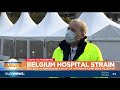 Belgium Hospital strain: 88% rise in admissions & half of intensive care beds filled up