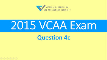 2015 VCAA Exam Q4c