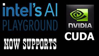 MASSIVE UPGRADE !!  CUDA backend in Intel's AI Playground app.  RTX 5090 runs Qwen3.6-27b-Q8